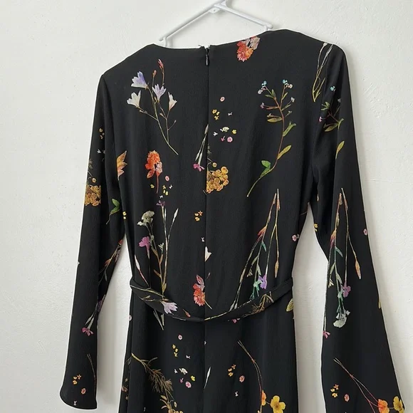 TopShop Maternity long sleeve floral dress - Picture 5 of 5
